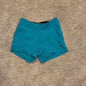Women's Teal Athletic Shorts